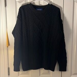 AELFRIC EDEN SOLID COLOR CREW NECK SWEATER Small